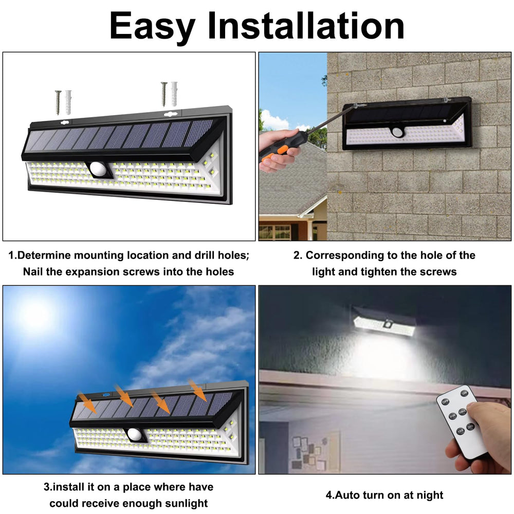 CCBASEBALL Solar RV Porch Light waterproof shell withstands outdoor weather.