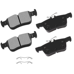 cciyu D1665 rear ceramic brake pads for Ford Edge promote quiet, smooth braking.