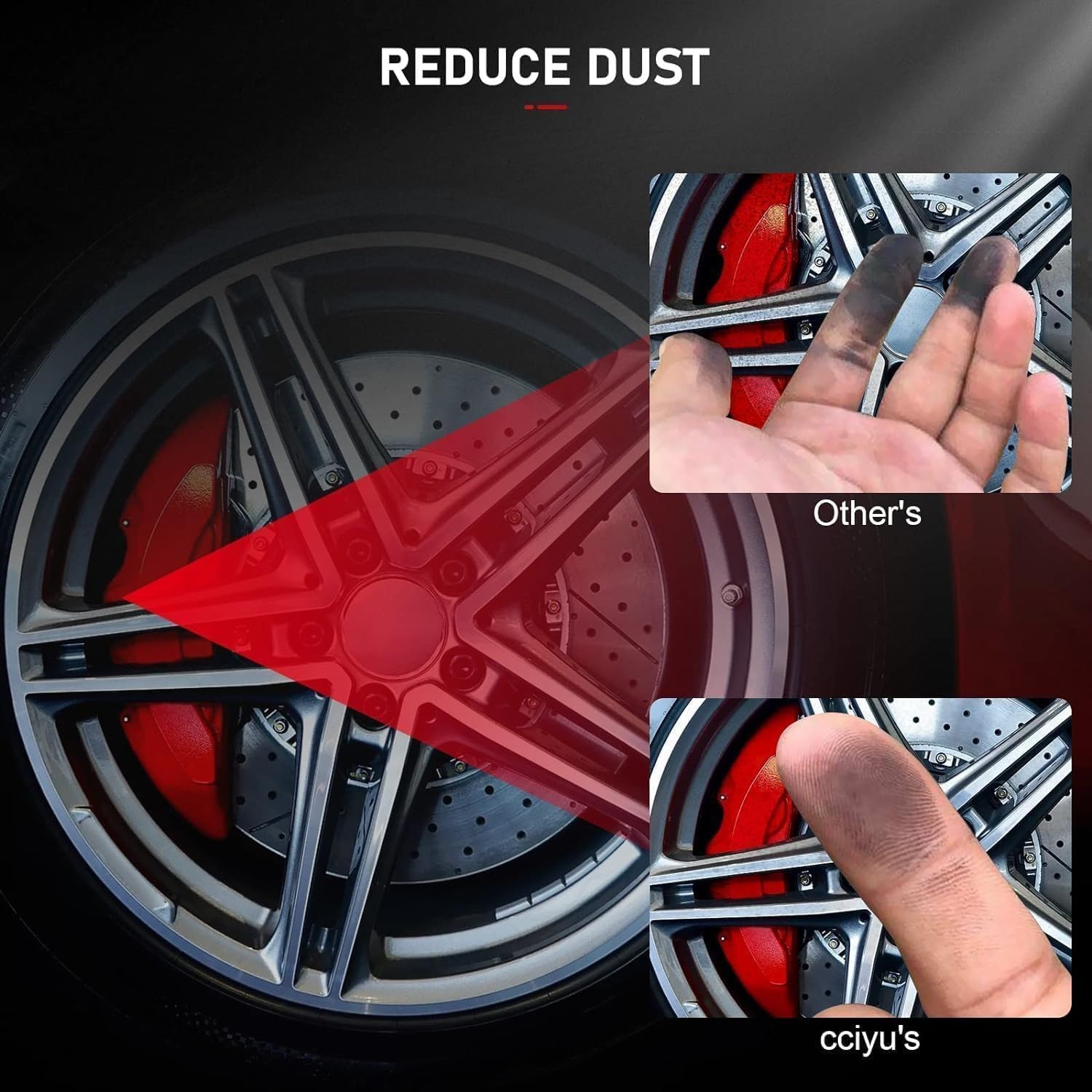 cciyu D905/D1650 NVH-tested pads support a calmer ride in city traffic