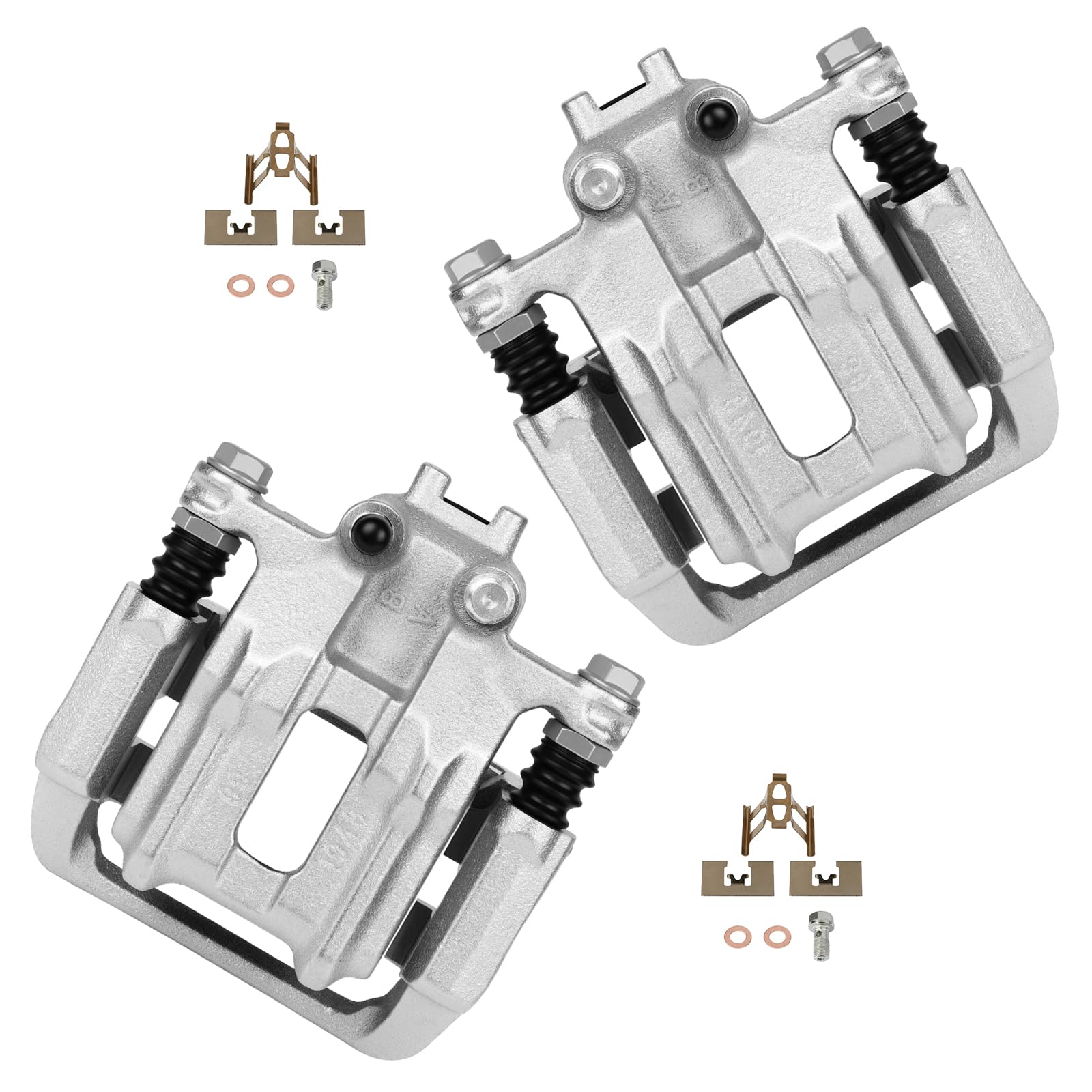 cciyu rear driver brake caliper with bracket for compatible models offering stable braking