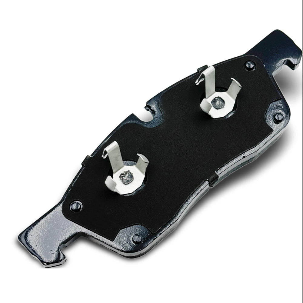 CCTECHMASS brake pad set package provides front and rear coverage.