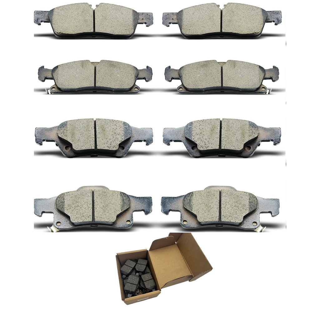 CCTECHMASS Dodge Durango front brake pads for smooth, reliable braking.