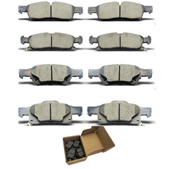 CCTECHMASS Dodge Durango front brake pads for smooth, reliable braking.