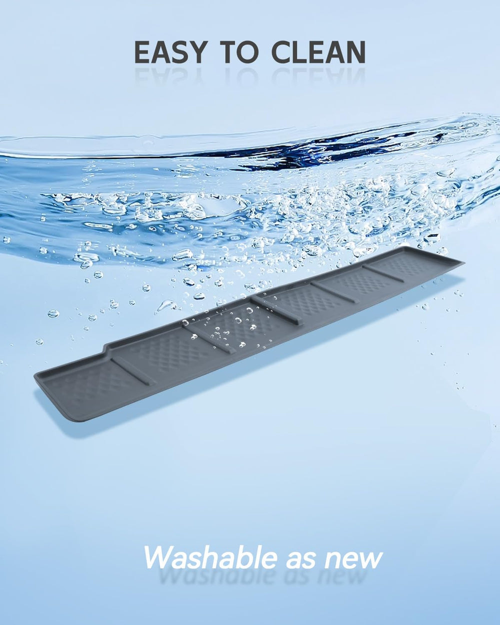 CDEFG custom-fit 4Runner tray minimizes rattling.