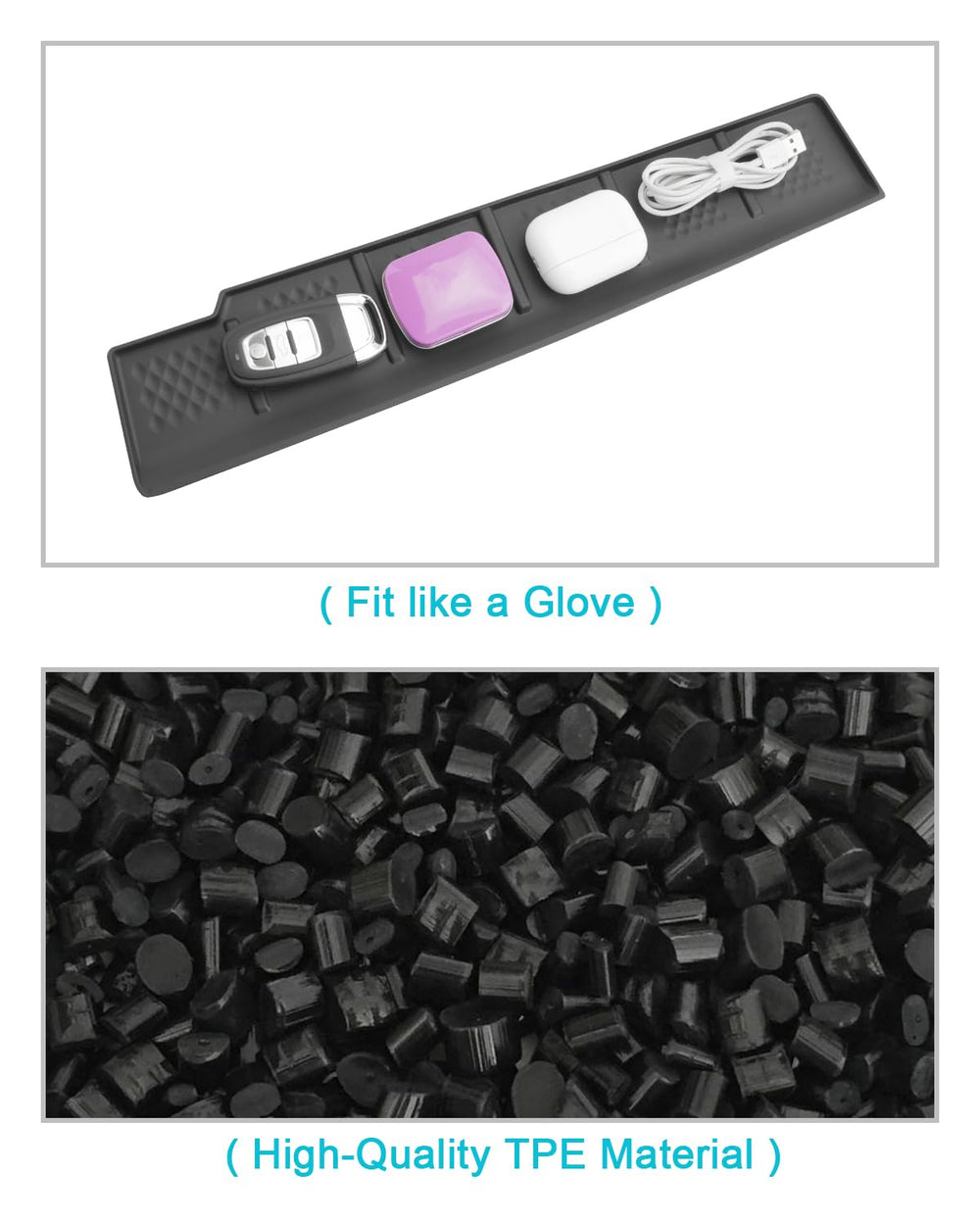 CDEFG front-passenger storage box keeps essentials within reach.