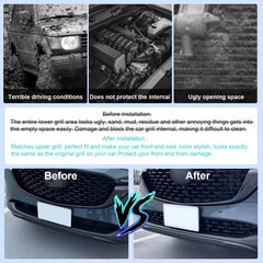 CDEFG CX-5 front grill insert right offers easy DIY upgrade.