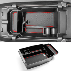 CDEFG CX-50 center console organizer tray front view showing fit and profile