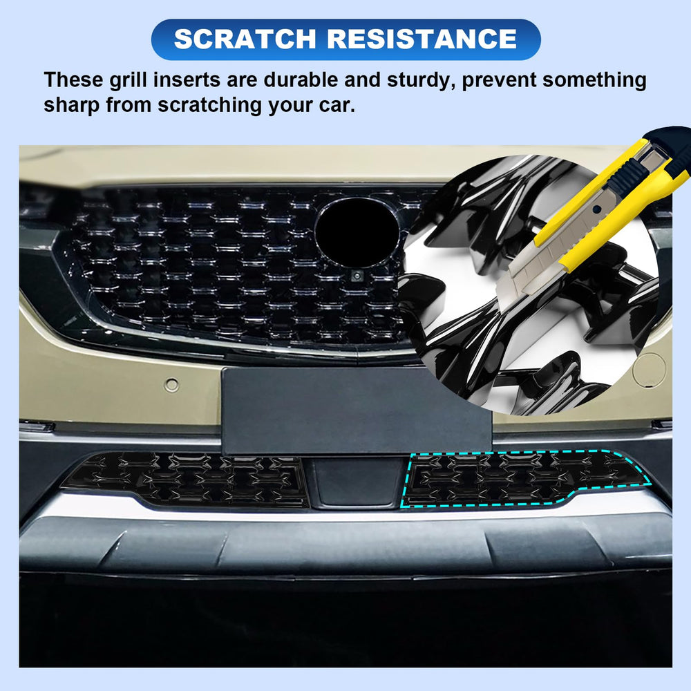 CDEFG CX50 front grill mesh inserts guard against road debris