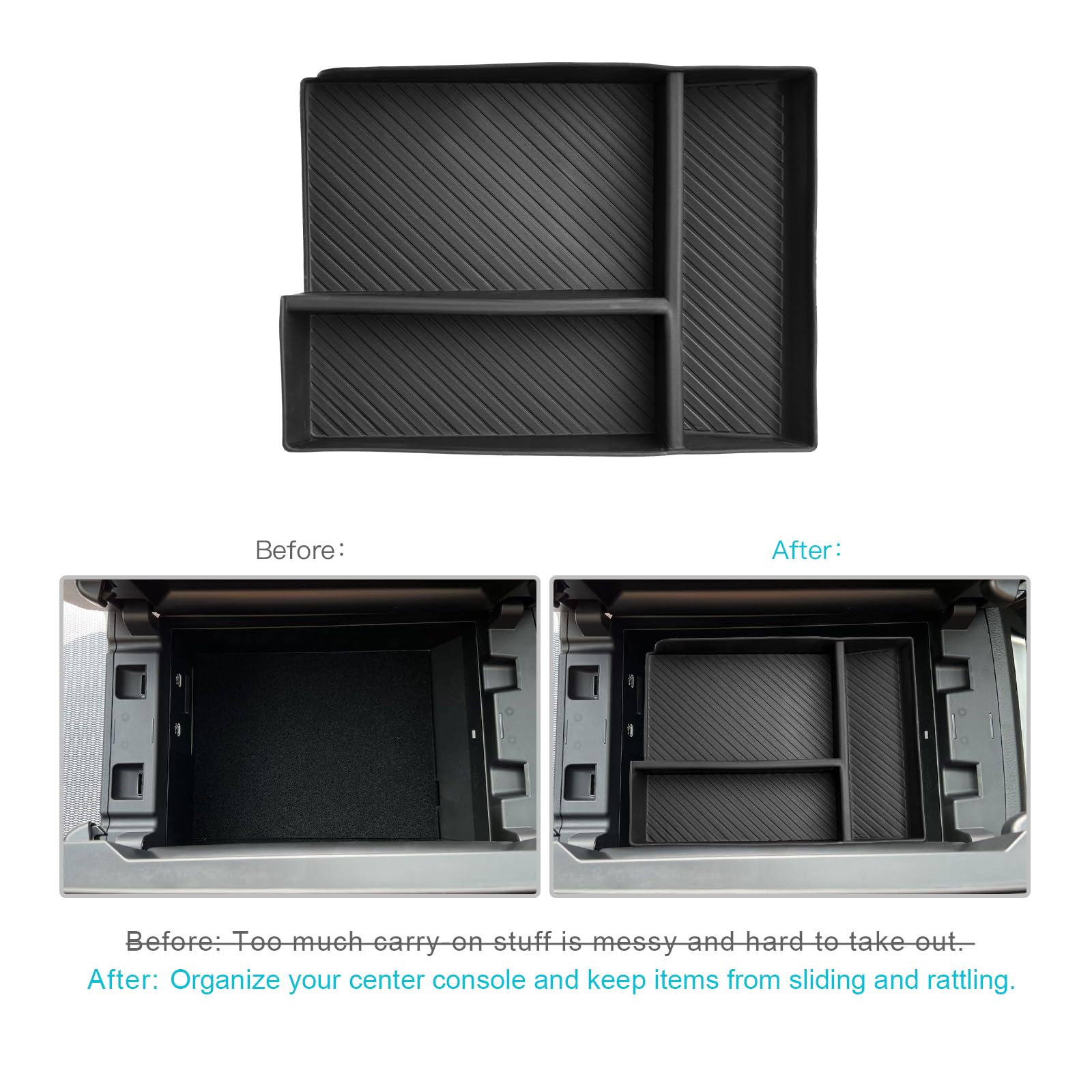 CDEFG CX-90/CX-70 non-slip mats prevent items from sliding while driving