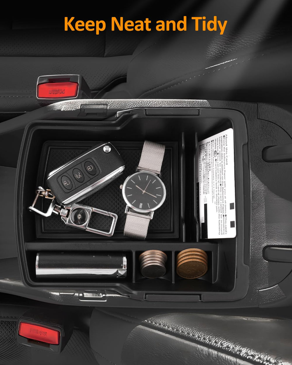 CDEFG Tidy cabin glimpse illustrates organized interior with quicker access