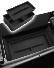 CDEFG dual-layer center console tray for Lexus RX-350 enhances organization and quick access