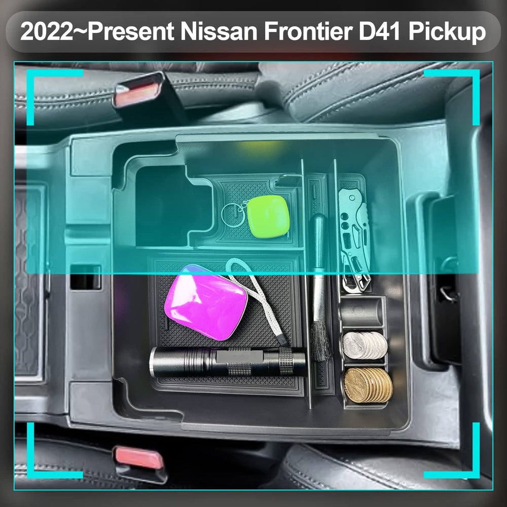 CDEFG Frontier non-slip mats secure items during drive