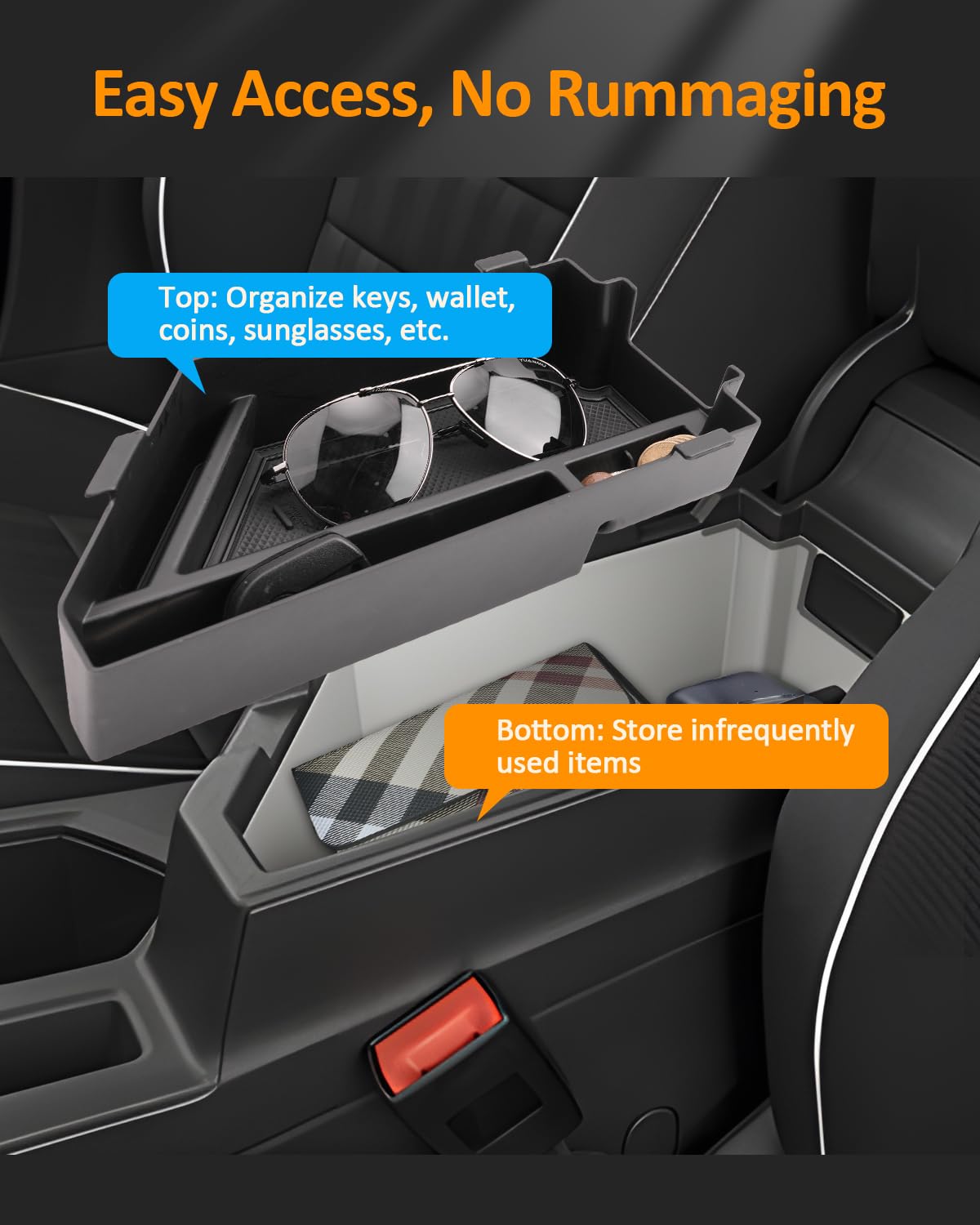 CDEFG Jetta ABS plastic construction offers durability and a water-resistant surface.