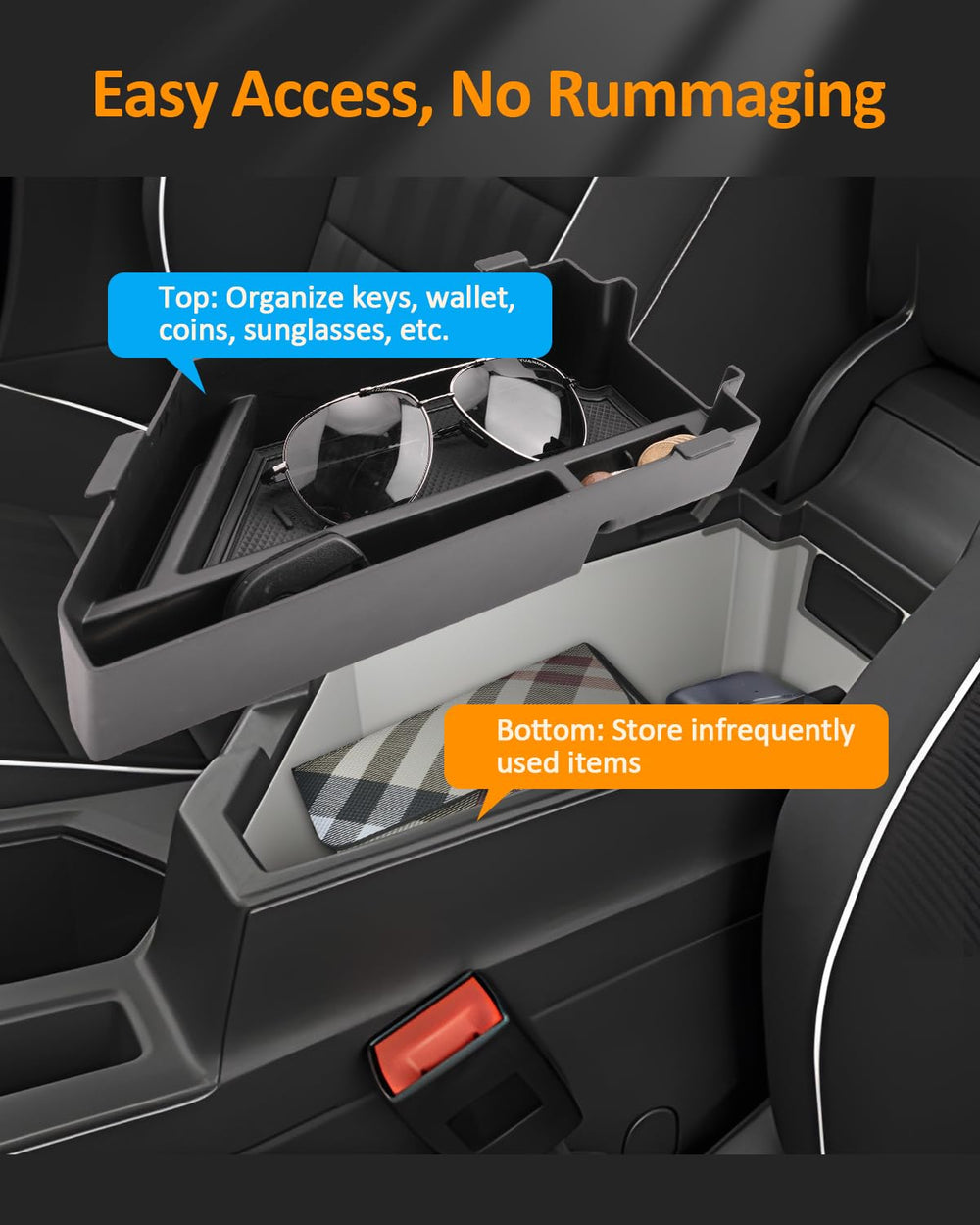 CDEFG Jetta ABS plastic construction offers durability and a water-resistant surface.