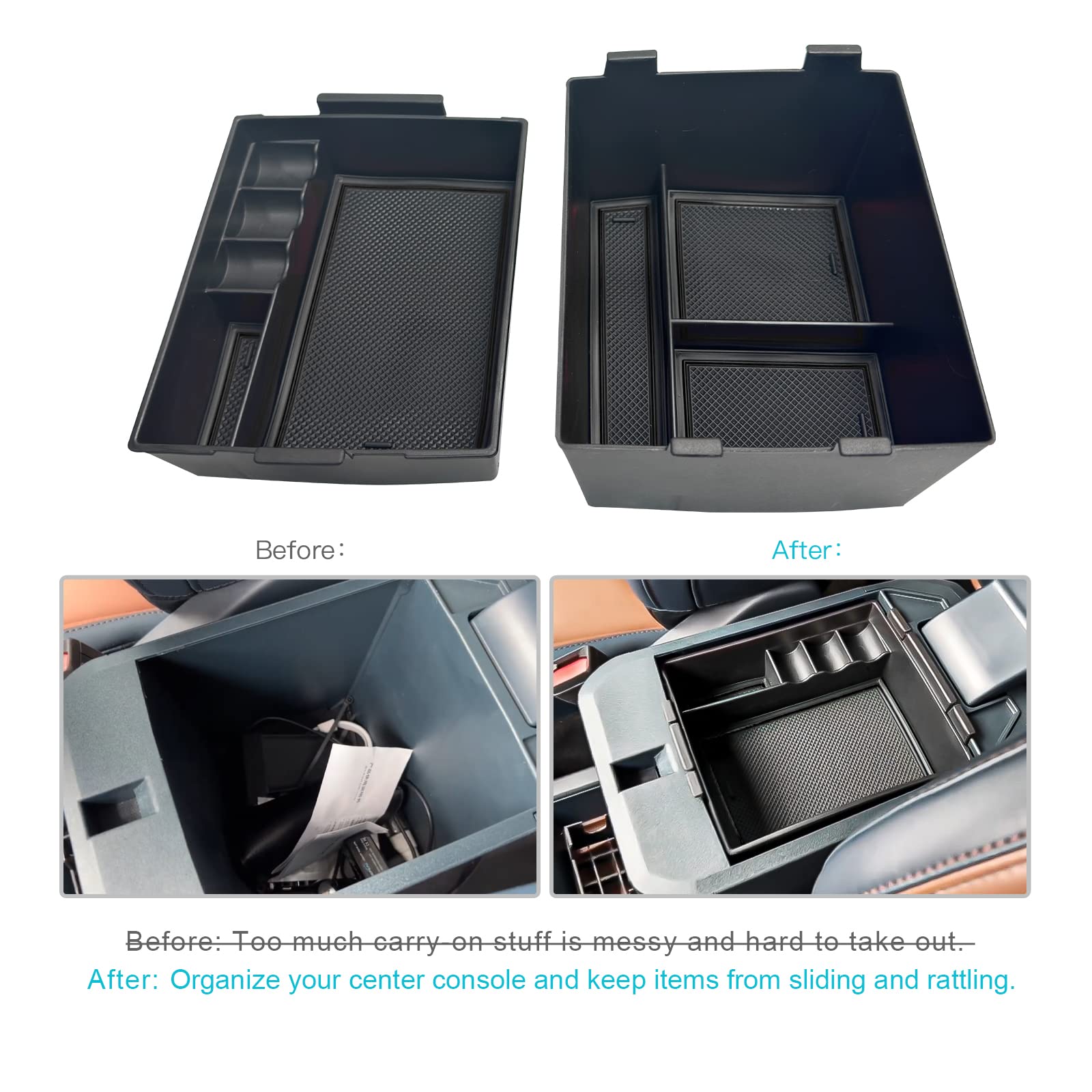 CDEFG Maverick ABS plastic matte finish blends with interior styling