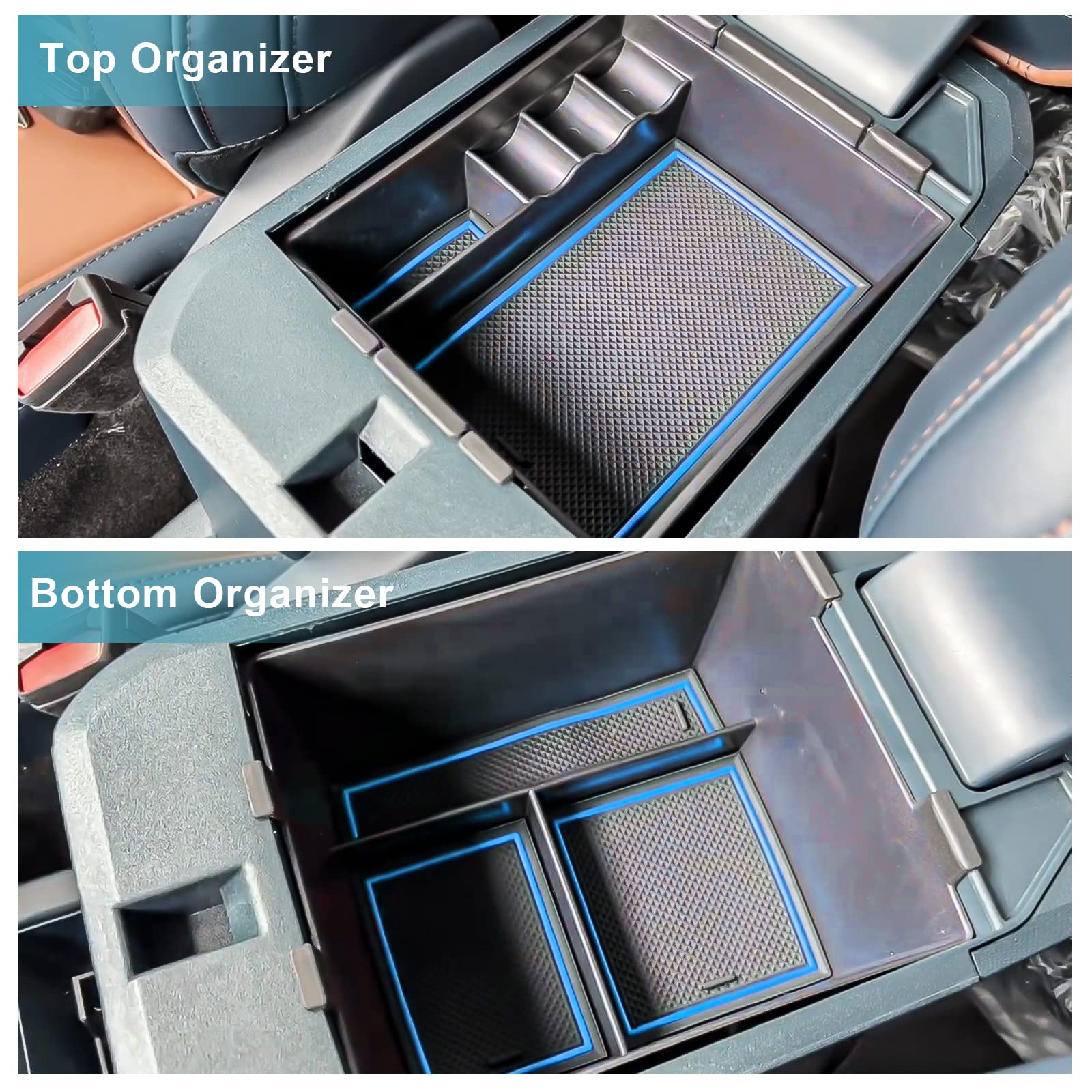 CDEFG Maverick armrest tray adds extra storage beneath the armrest