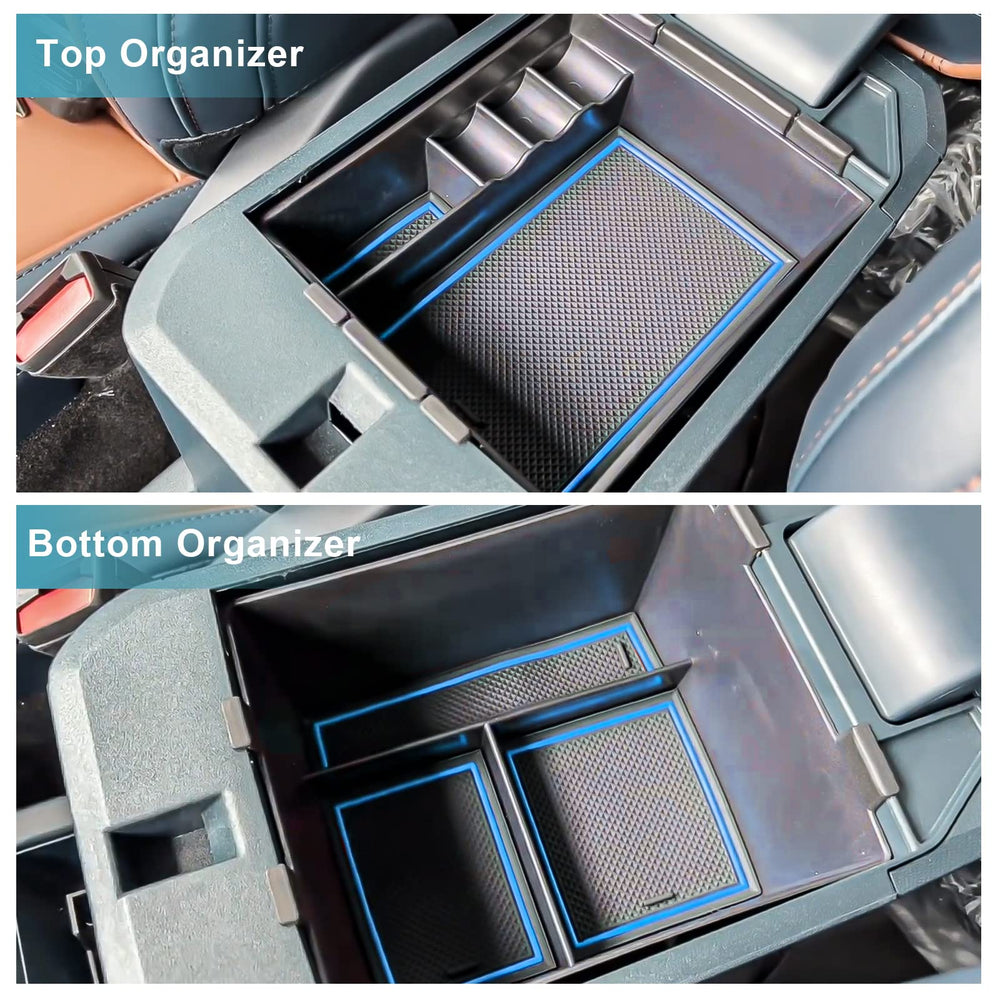 CDEFG Maverick armrest tray adds extra storage beneath the armrest