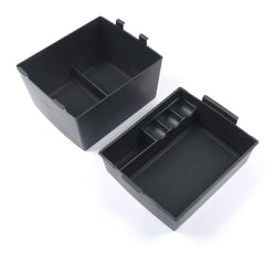CDEFG Maverick center console organizer tray with black trim keeps small items neatly accessible