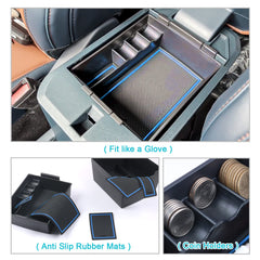 CDEFG Maverick interior tray includes anti-slip mats to prevent items from sliding