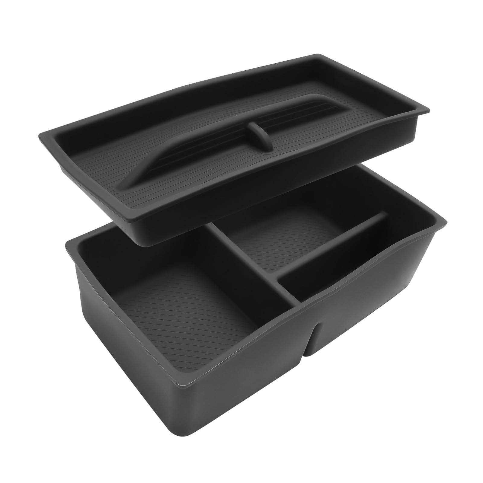 CDEFG silicone center console organizer offers precise fit and neat storage