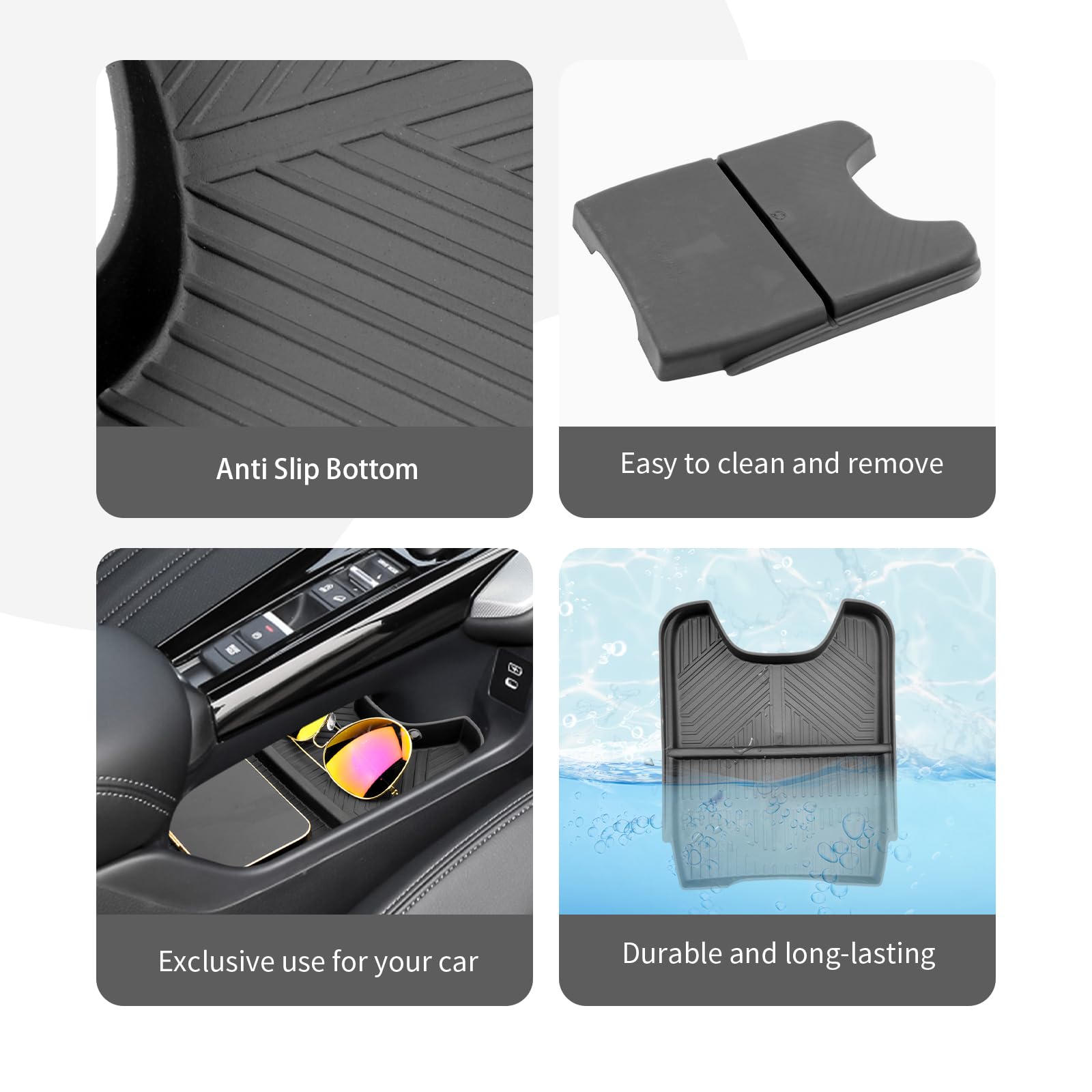 CDEFG HRV center console drops in easily without tools.