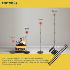 CE CENTAURUS flashing stop sign signals proximity for safe parking