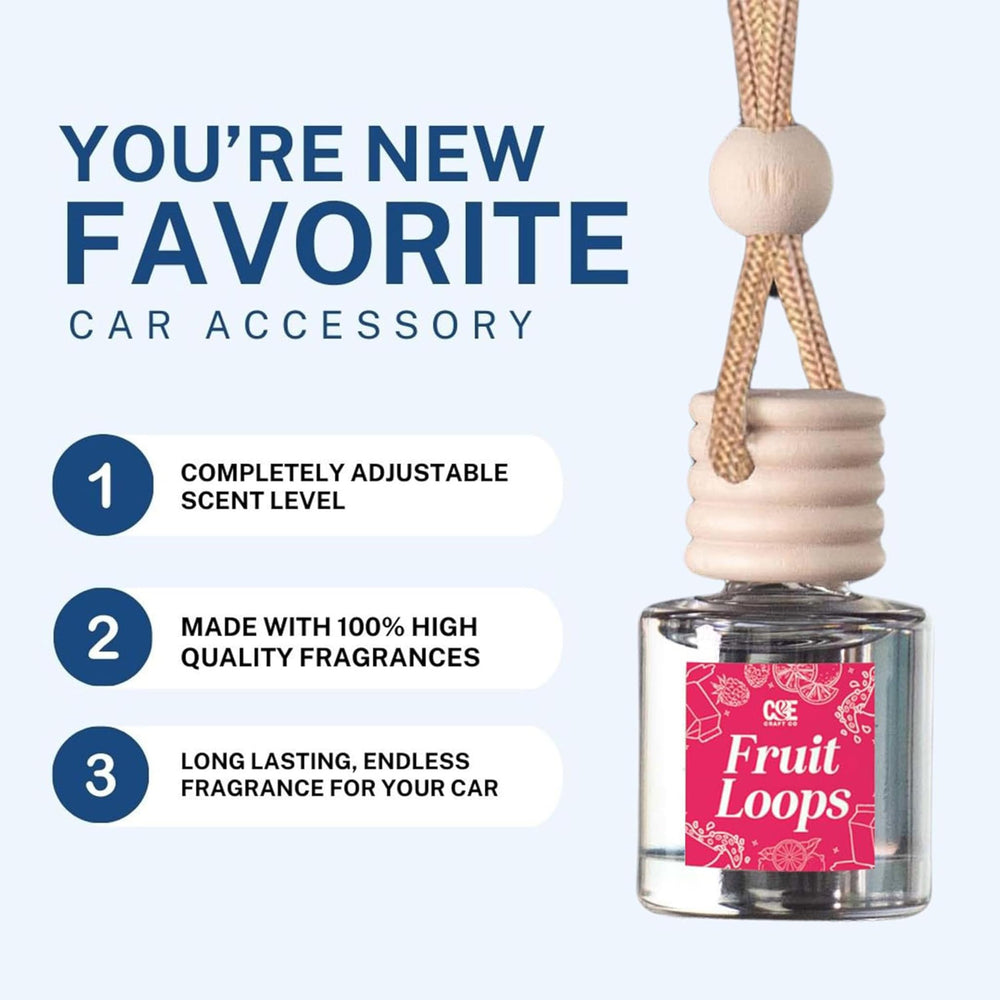 CE CRAFT easy installation to hang on rearview mirror for freshness