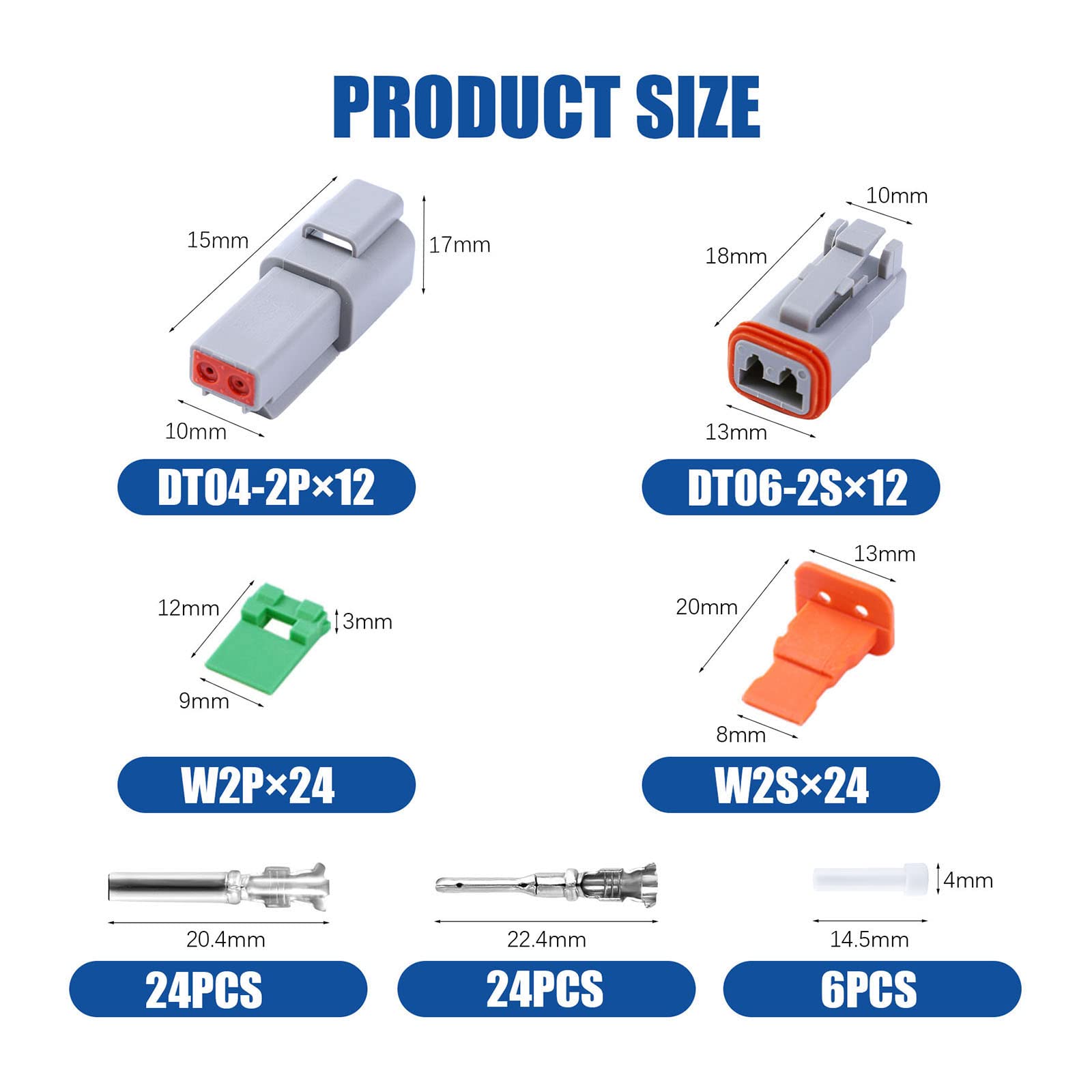 Cedolio Deutsch DT wedge lock system ensures proper contact alignment