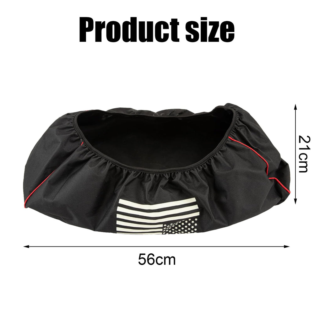 CEMGYIUK winch cover with elastic bottom ensures a secure, snug fit.