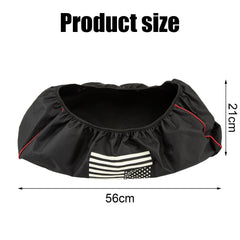 CEMGYIUK winch cover with elastic bottom ensures a secure, snug fit.