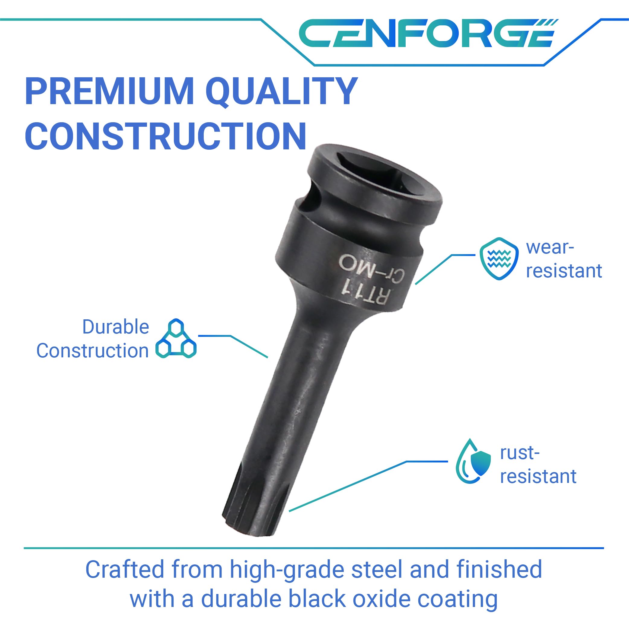 CENFORGE phaser bolt removal socket for efficient bolt extraction