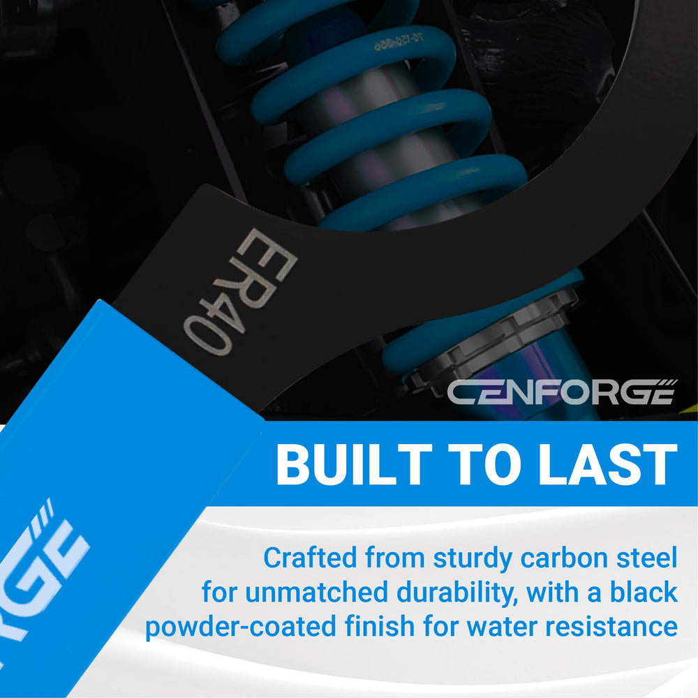 CENFORGE carbon steel construction delivers durable performance under tough conditions