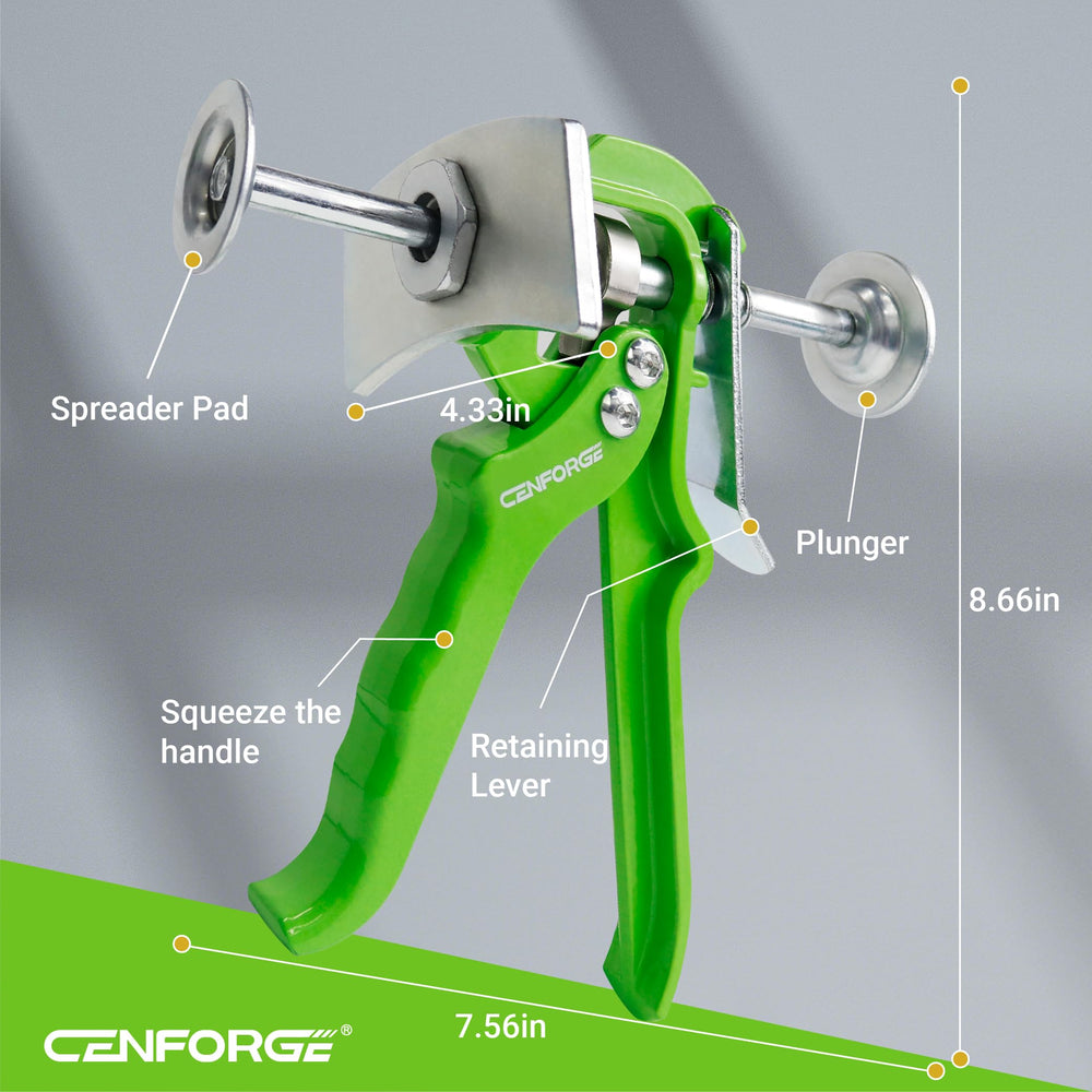 CENFORGE solid CNC aluminum body resists wear during frequent brake service.