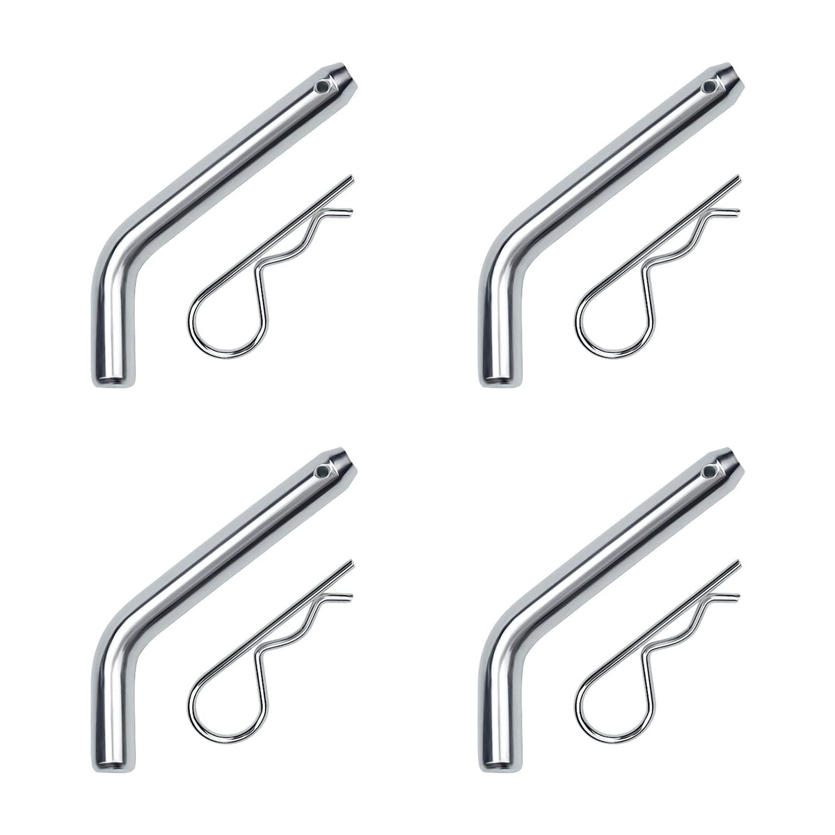Cenipar trailer pin with grooved head for 2in receiver ensures secure hitch fit