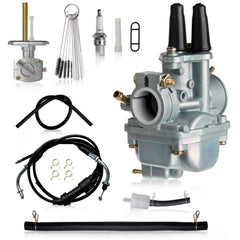 Centuryestar PW80 carburetor kit with throttle cable for smoother starts