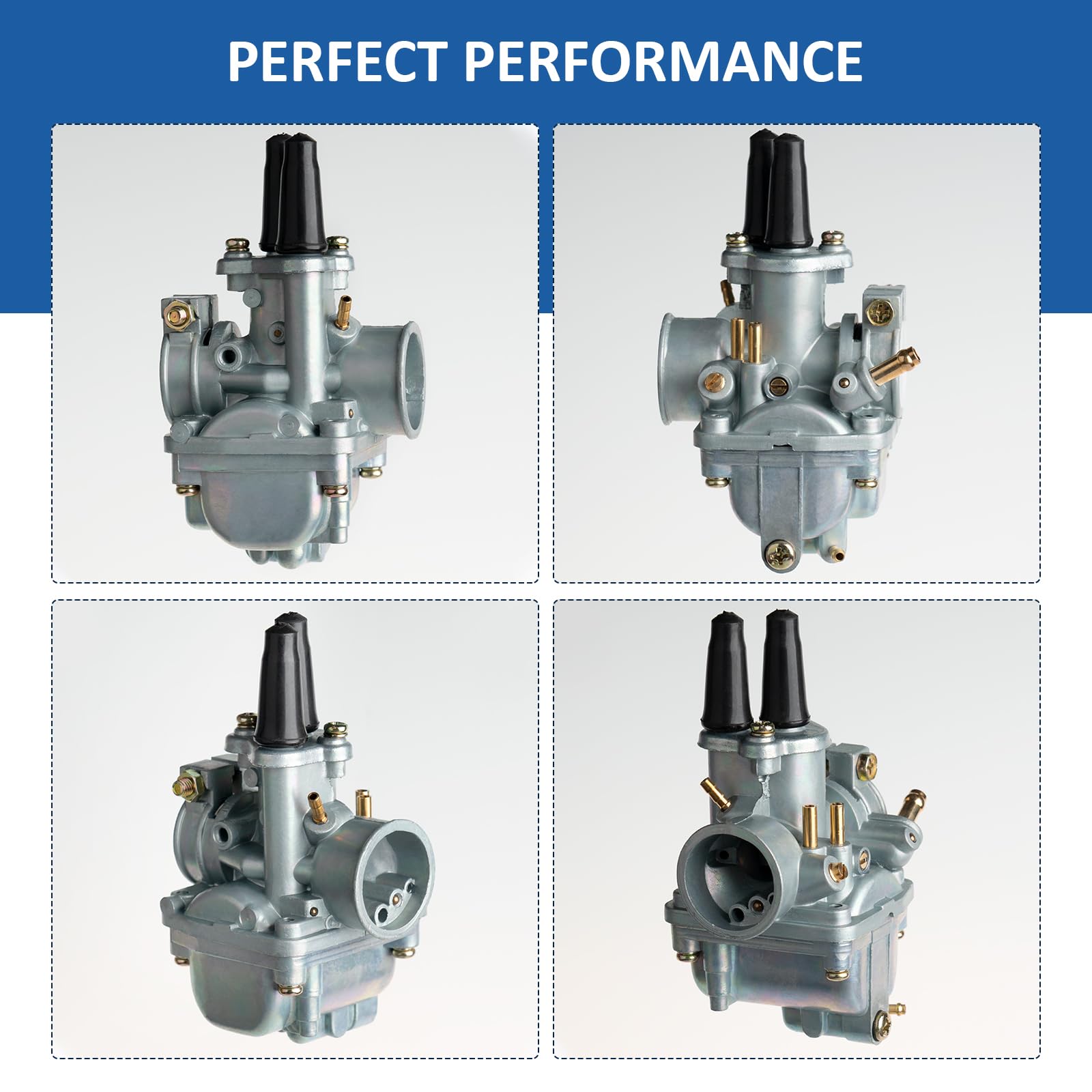 Centuryestar PW80 fuel petcock included for reliable fuel flow