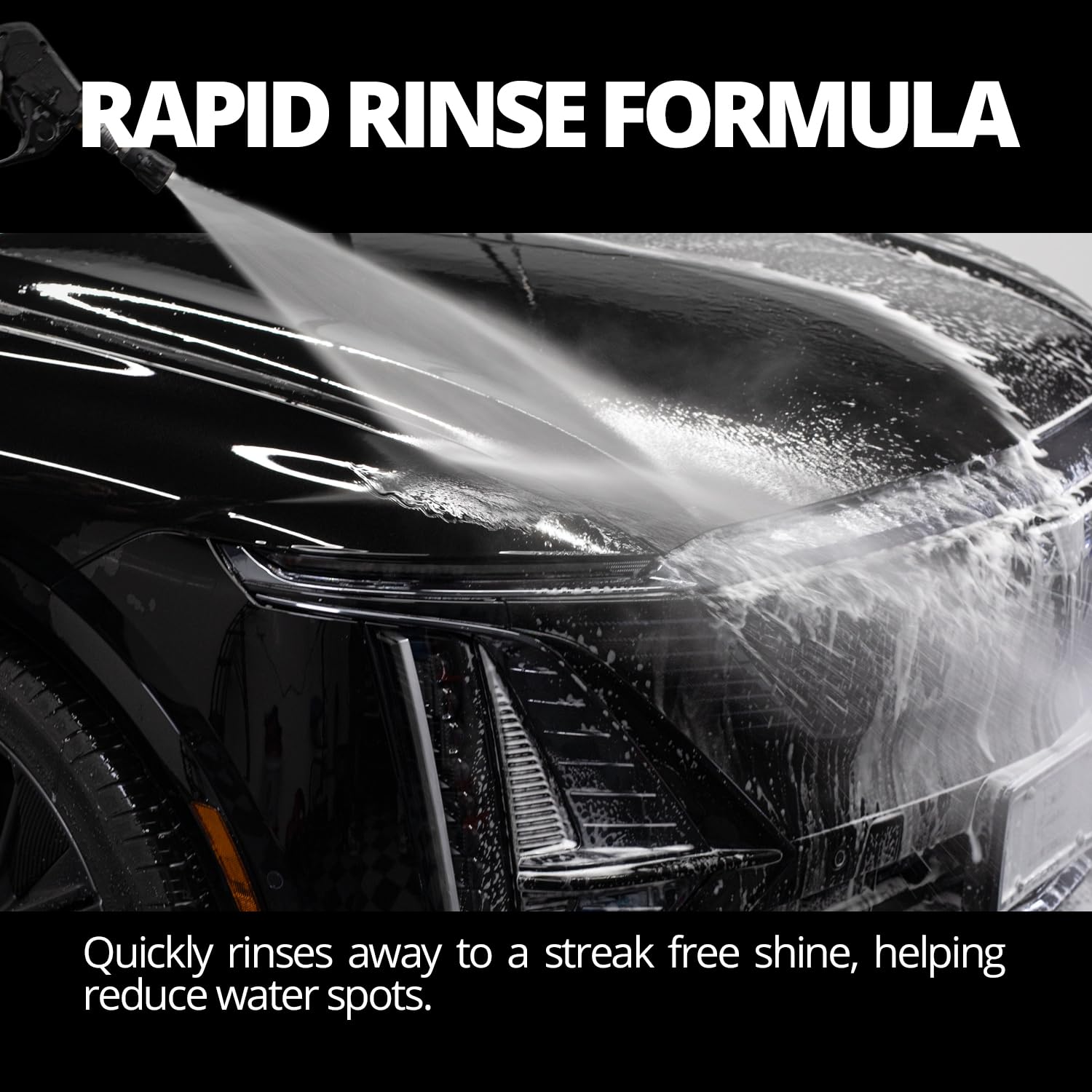 Citrus scent of CERAKOTE High Foam Vehicle Shampoo enhances wash experience