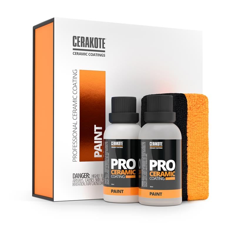 CERAKOTE professional coating bottles ready for at-home protection and easy application