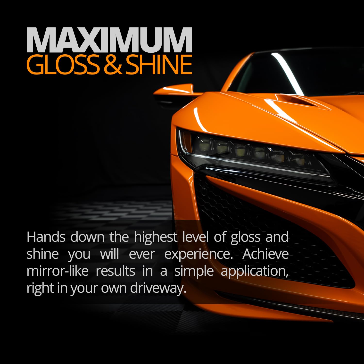 CERAKOTE Rapid ceramic paint sealant gloss delivers mirror-like shine on color-rich finishes.