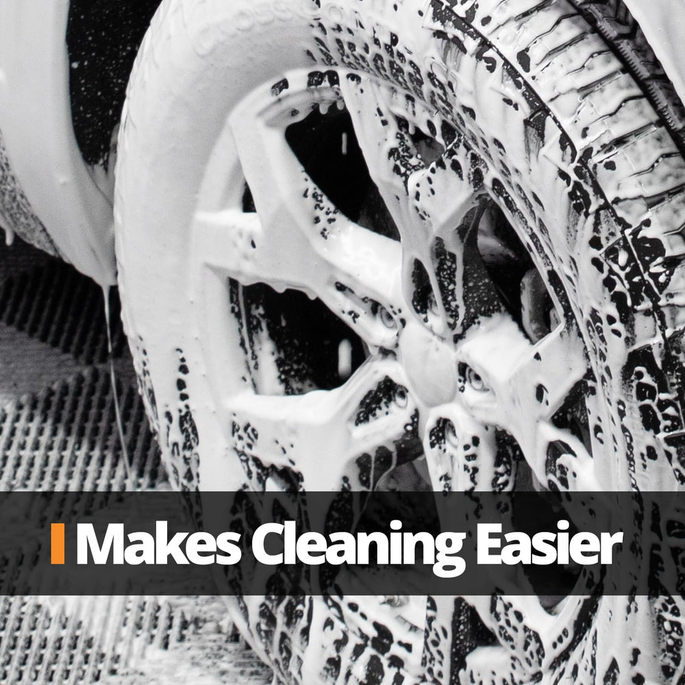 CERAKOTE Rapid Wheel Sealant dust-repellent surface for easier cleaning.