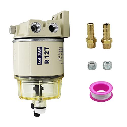 Cerobit fuel water separator marine kit with clear nylon bowl for easy sediment inspection.
