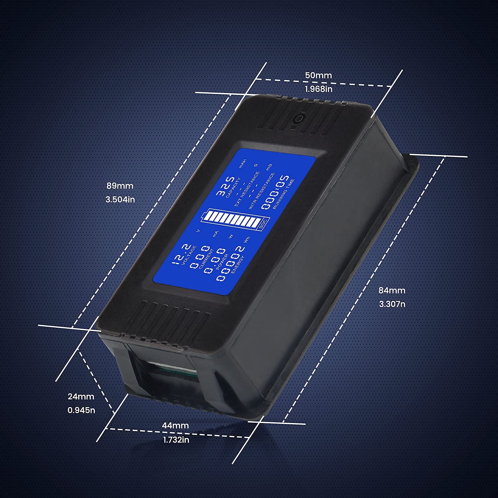 CGELE DC Monitor with shunt illustrates precise power measurements for vehicles