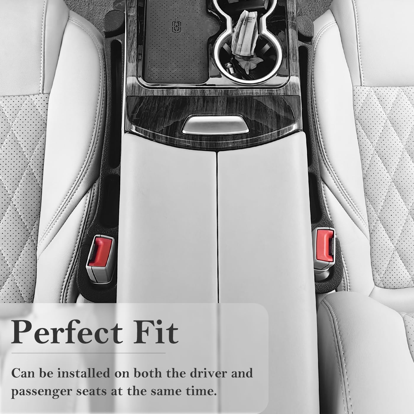 CGYISOL gap filler anti-slip design keeps items stable while driving.
