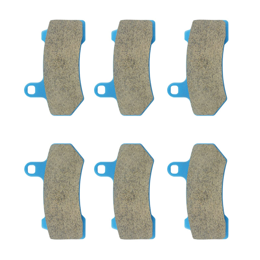 Chabushi ceramic pads on Harley Electra Glide Ultra Classic front and rear for reliable stopping.
