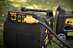 14-50R RV outlet shown for full 120V, 50A compatibility.