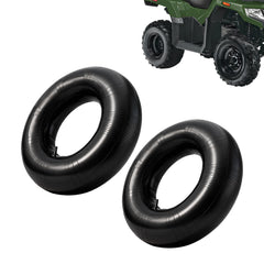 CHANGCHENG ATV inner tube close-up showing durable butyl rubber for heat resistance.