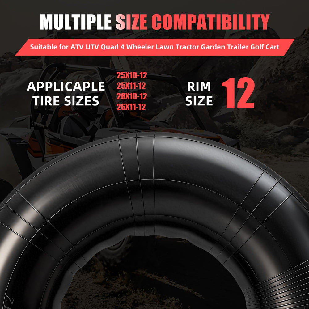 CHANGCHENG 26x11-12 inner tube with TR6 valve ready for install.
