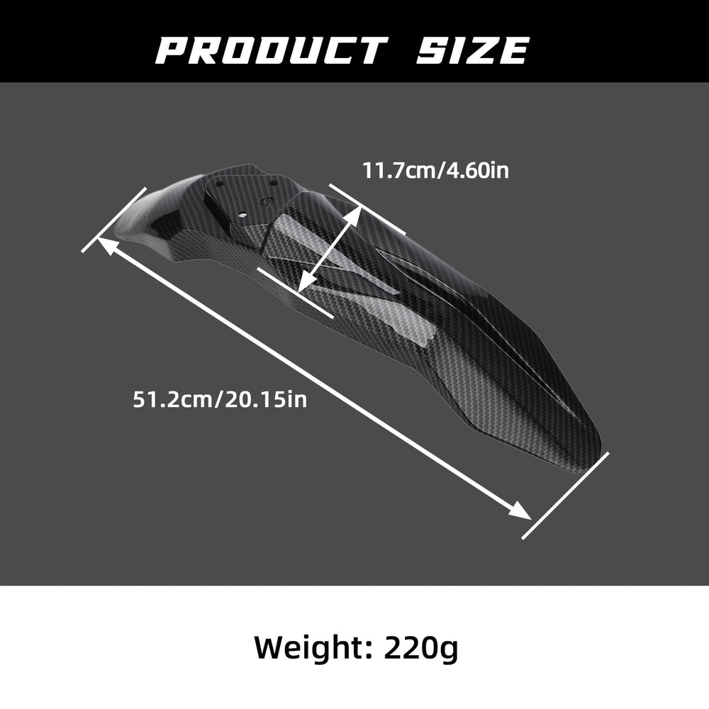 CHANGCHENG front fender for Talaria MX3 MX4 withstands muddy trails.