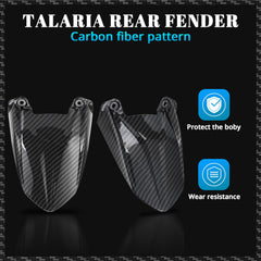 CHANGCHENG rear fender closeup carbon weave shows durable styling and UV resistance