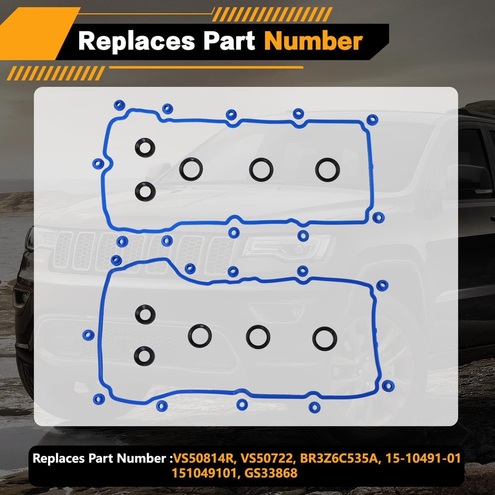 ChaoTianxia VS50814R valve cover gasket set for Ford Explorer supports high-temperature sealing